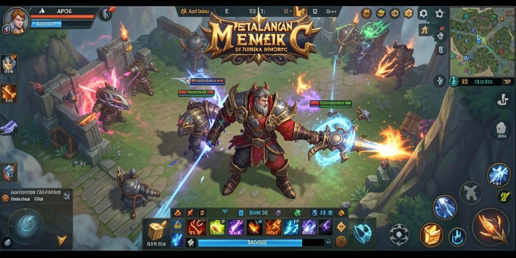 Tampilan gameplay API36 yang seru dengan aksi pertarungan spektakuler.
