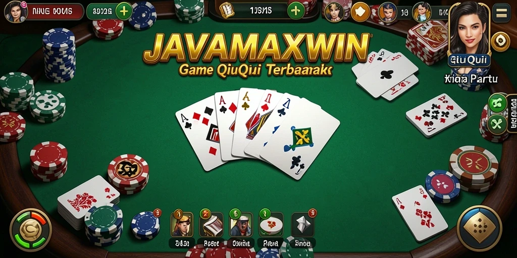 Tampilan gameplay QiuQiu yang seru dan mengasyikkan di JAVAMAXWIN.