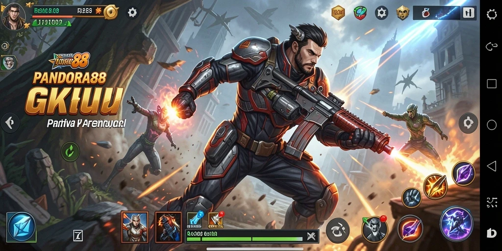 Tampilan gameplay intens dari PANDORA88 dengan aksi yang menarik.